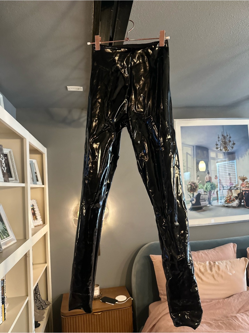 Commando Shiny Black Patent Leggings